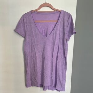 Lilly Pulitzer Purple Relaxed Short Sleeve Tee